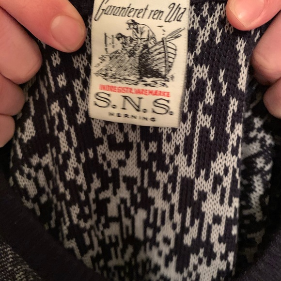 COPY - SNS Herning Fisherman Crewneck wool Sweater. - Picture 3 of 5